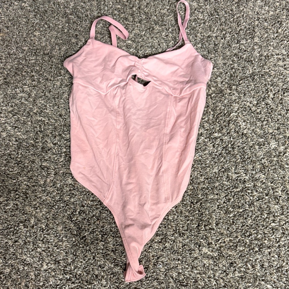 Charming Pink womens Bodysuit